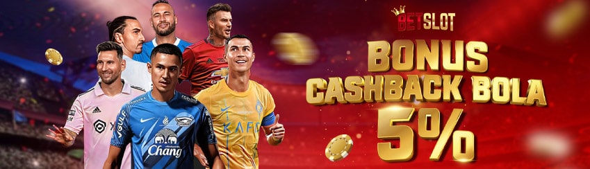CASHBACK BOLA 5%